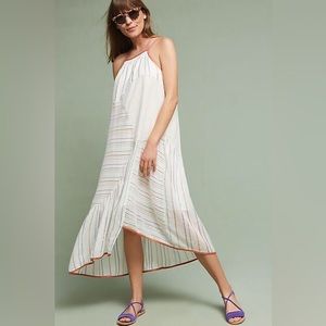 Anthropologie Akemi + Kin Metallic Threading Dress